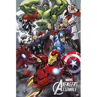 Poster Marvel Comics - Avengers Asemble - 61 x 91.5 cm | PostersDE