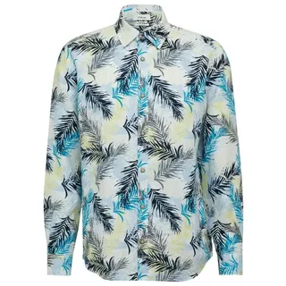 s.Oliver Leinenhemd Regular Fit Blau L