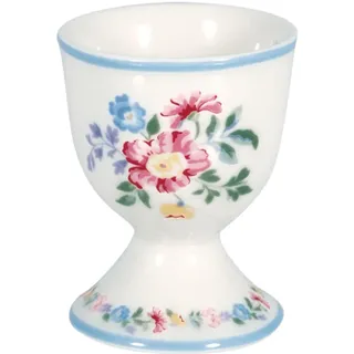 GreenGate Eierbecher Egg Cup Elena Petit White Porzellan Landhaus