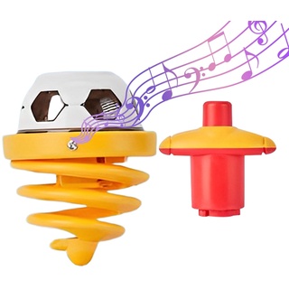 Luckxing Blitzlicht-Kreisel - Leuchtende Sinnesspielzeuge für Kinder | Tragbares Kreiselspielzeug für den Schreibtisch, flaches Gyro-Spielzeug, Wickelspielzeug für Kinder, Lernspielzeug für Jungen