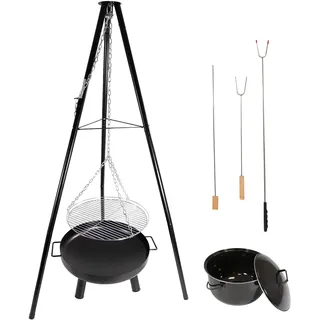 Lemodo Schwenkgrill schwarz