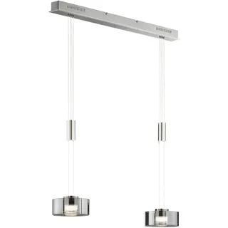 Fischer-Honsel Lavin 2-flg. 64 cm rund grau Metall