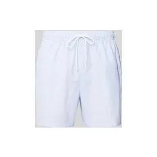 Badehose mit elastischem Bund, Hellblau, L