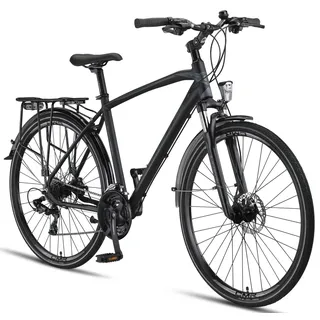 Licorne Bike 28 Zoll RH 48 cm Schwarz