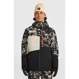 O'Neill Fwc Cruz Triple Snow Jacke Black/Beige Quarry S