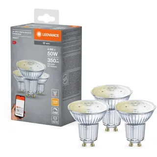 LEDVANCE Smart+ WiFi Spot 486010 5W GU10 warmweiß 3 St.