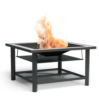 Blumfeldt Feuerschale Merano Avanzato Ø 87 cm Grau/Weiß