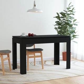Sehr Gut Landhaus Esstisch - Küchentisch Esszimmertisch Tisch Schwarz 120 x 60 x 76 cm Spanplatte,Leichter Aufbau HOMMIE #