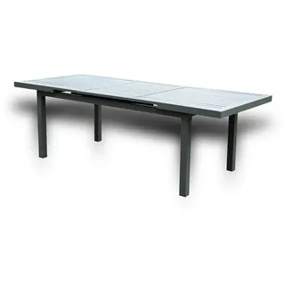 Home Deluxe Ausziehtisch 180-240 x 0 x 0 cm Grau