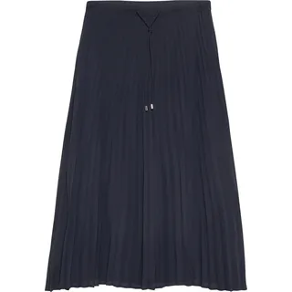 Comma, Faltenrock Damen Blau 38