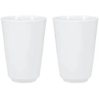 KPM Urania Becher 380 ml weiß 2er Set
