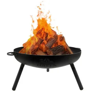 Hafix Feuerschale Terrasse Garten Balkon Grill Feuerkorb Feuer Schale Camp 900mm