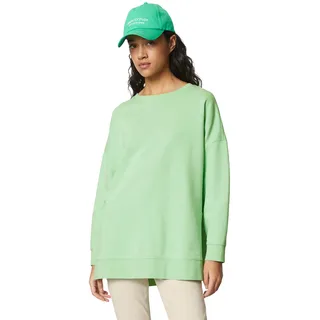 Sweatshirt MARC O'POLO "aus Organic Cotton" Gr. S, grün Damen Sweatshirts