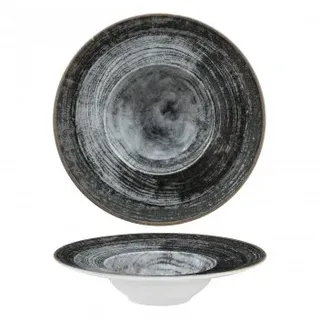 Saturnia Napoli K-Bowl Teller 27,5 cm Schwarz Rund