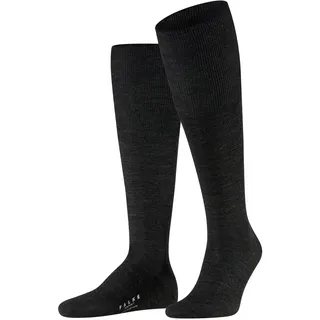 Falke Airport Kniestrümpfe 1 Paar Grau Anthracite Melange 47-48