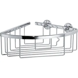 Tesa 40200-00000-00 ALUXX Eckduschkorb Klebstoff Chrom (glänzend)