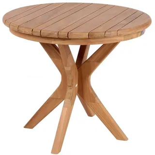 bene living Beistelltisch Burton Teak