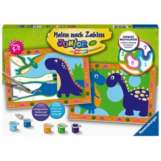 Ravensburger Malen nach Zahlen Junior 1 St. Land der Dinosaurier