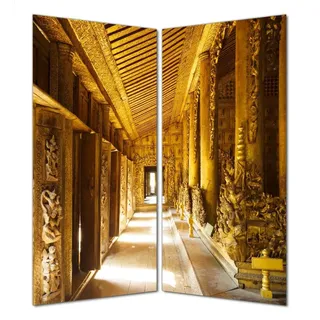 Wallario Duschrückwand Gelb