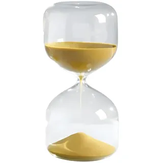 Mascagni Casa Sanduhr aus Glas, 20 Minuten, goldfarben