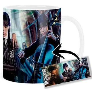 Wednesday Jenna Ortega B Tasse Keramikbecher Mug