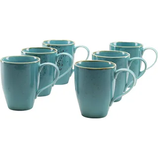 CreaTable Kaffeetasse 0,3 l Blau 6 St.