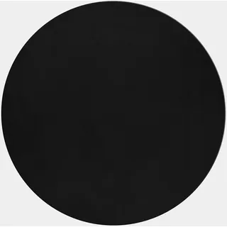 KADIMA DESIGN NECKAR Kurzflorteppich 160 x 160 cm Schwarz