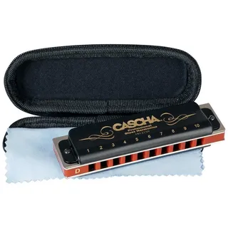Cascha Mundharmonika Cascha HH2159 Professional Blues Mundharmonika in D-Dur