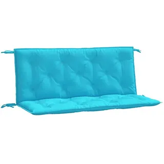 vidaXL Bankauflage 120 x 50 x 7 cm türkis 2 St.
