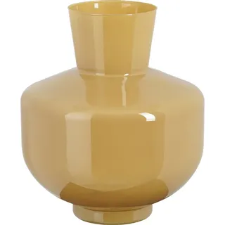 Mica decorations Vase Judy glass 29,5 x 25 cm braun
