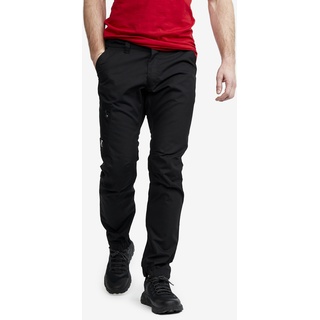 Outdoor Basic Pants Herren Black, Größe:L - Outdoorhose, Wanderhose & Trekkinghose - Schwarz