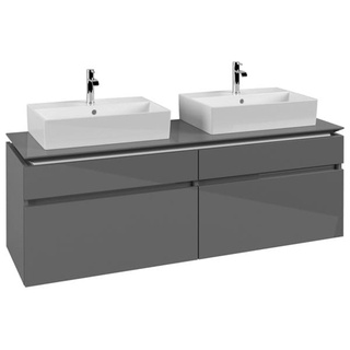 Villeroy & Boch, Waschbeckenunterschrank, Legato Waschtischunterschrank B677 1600x550x500mm, 2 Waschtische (160 x 50 x 55 cm)