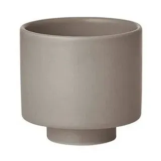 blomus Tasse -MAKOTO- Kaffeetasse, Kaffeebecher, Geschirr: Modernes Design, 1-tlg., Steingut, Zeitlose Kaffeetasse, Matte Glasur, Unikat, Schwebend beige