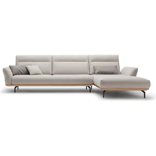 creation by rolf benz Eckcouch Chenille L-förmig 3-Sitzer Grau