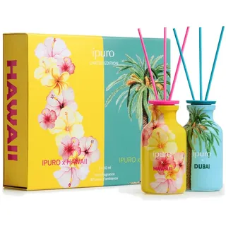 Ipuro, Raumduftaccessoire, Duftstäbchen Hawaii & Dubai (50 ml)
