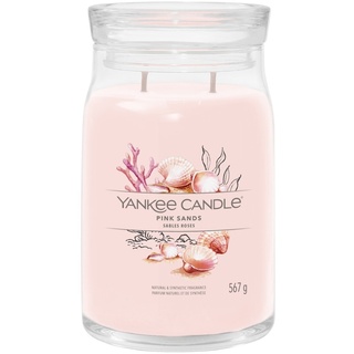 YANKEE CANDLE Glas Pink Sands Kerzen 567 g