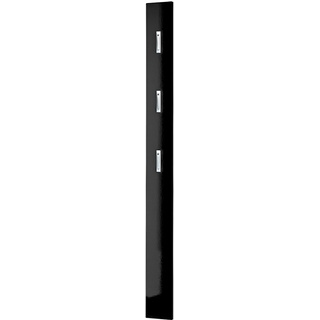 uno Garderobenpaneel  Puzzle , schwarz , MDF-Platte , Maße (cm): B: 15 H: 170 T: 2