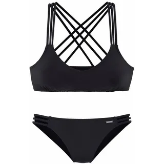 Bruno Banani Bustier-Bikini Damen Schwarz 42 Cup C/D