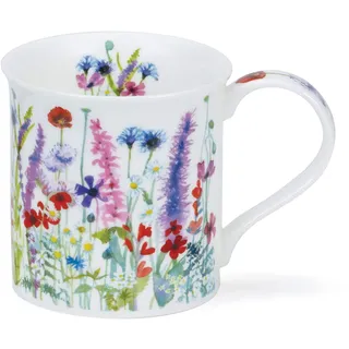 Dunoon Tasse Aus Feinem Porzellan Blumenmuster Mehrfarbiges Blumenmuster