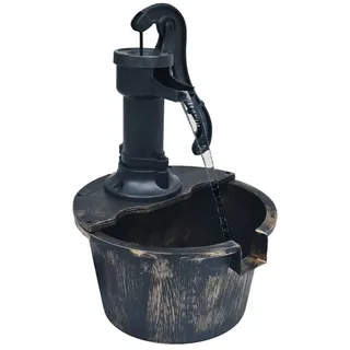 vidaXL Wasserfall Gartenbrunnen mit Pumpe