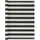 120 x 400 cm Anthrazit und Weiß HDPE