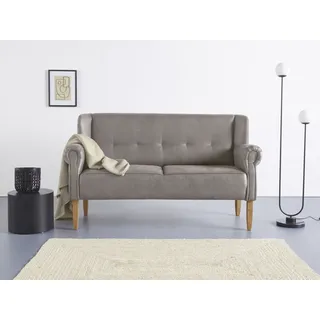 Küchensofa HOME AFFAIRE "Moro Couch mit Federkern, bequem, Breite", grau, B:174cm H:99cm T:73cm, Sofas, in verschiedenen Stoffe und Farben