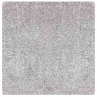 vidaXL Leyna Shaggyteppich 160 x 160 cm Grau