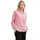 With Slub Structure 1035247 Bluse Berry Red 46