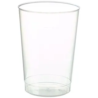 Papstar Plastikbecher 0,2 l Transparent 40 St.