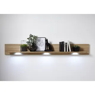Wandboard HARPER IZAMAL (BHT 191x48x51 cm) - braun - BHT 191x48x51 cm