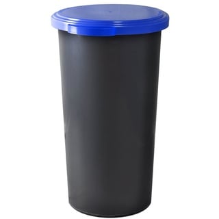 KUEFA VLC 60 Liter Müllsackständer, Mülleimer, Sammelbehälter für den Gelben Sack (Blau)