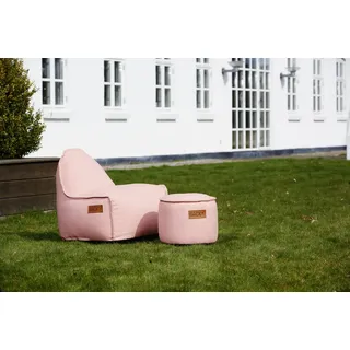 RETROit Cobana Junior Outdoor Kindersitzsack mit Hocker rosé