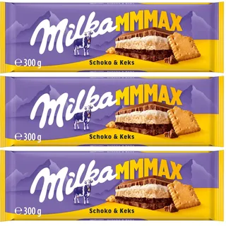 MILKA Schoko und Keks Schkoladentafel 300 g