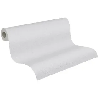A.S. Création Vliestapete Uni Hellgrau 53 cm x 10 m 1 St grau 390391